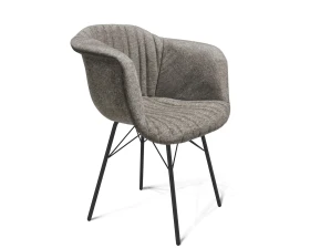 Стул SHT-ST31-C1/S64 Ткань, Пепельный/Черный муар images