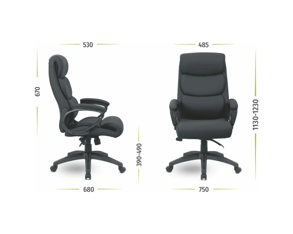 Кресло Палермо М-702 BLACK PL